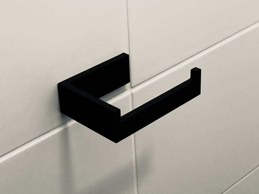 Modern Toilet Paper Holder (Glue Mount)