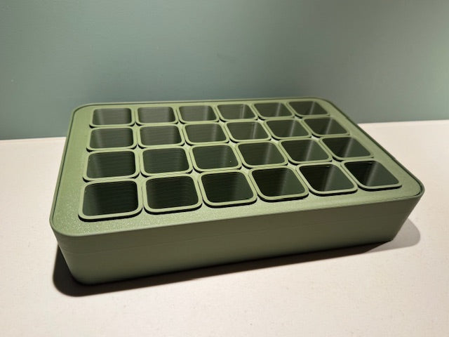 Seed Tray with 24 pots and cover