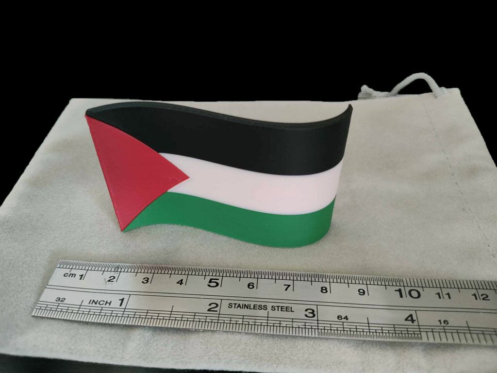 Palestine Flag - Standing / Waving