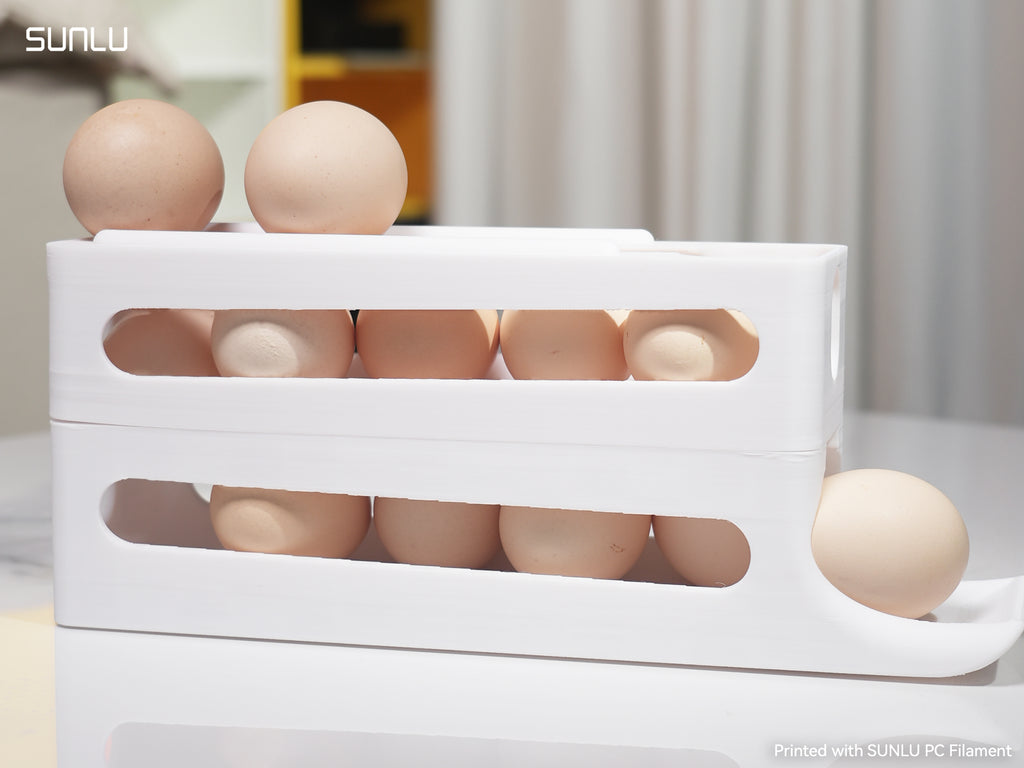 Egg Rolling, Stacking Rack