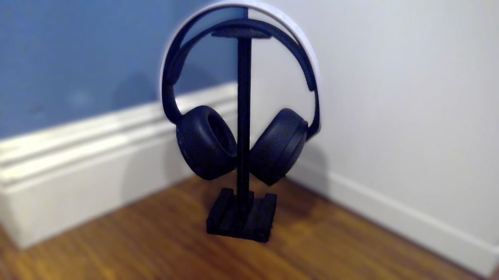 Simple headphone holder