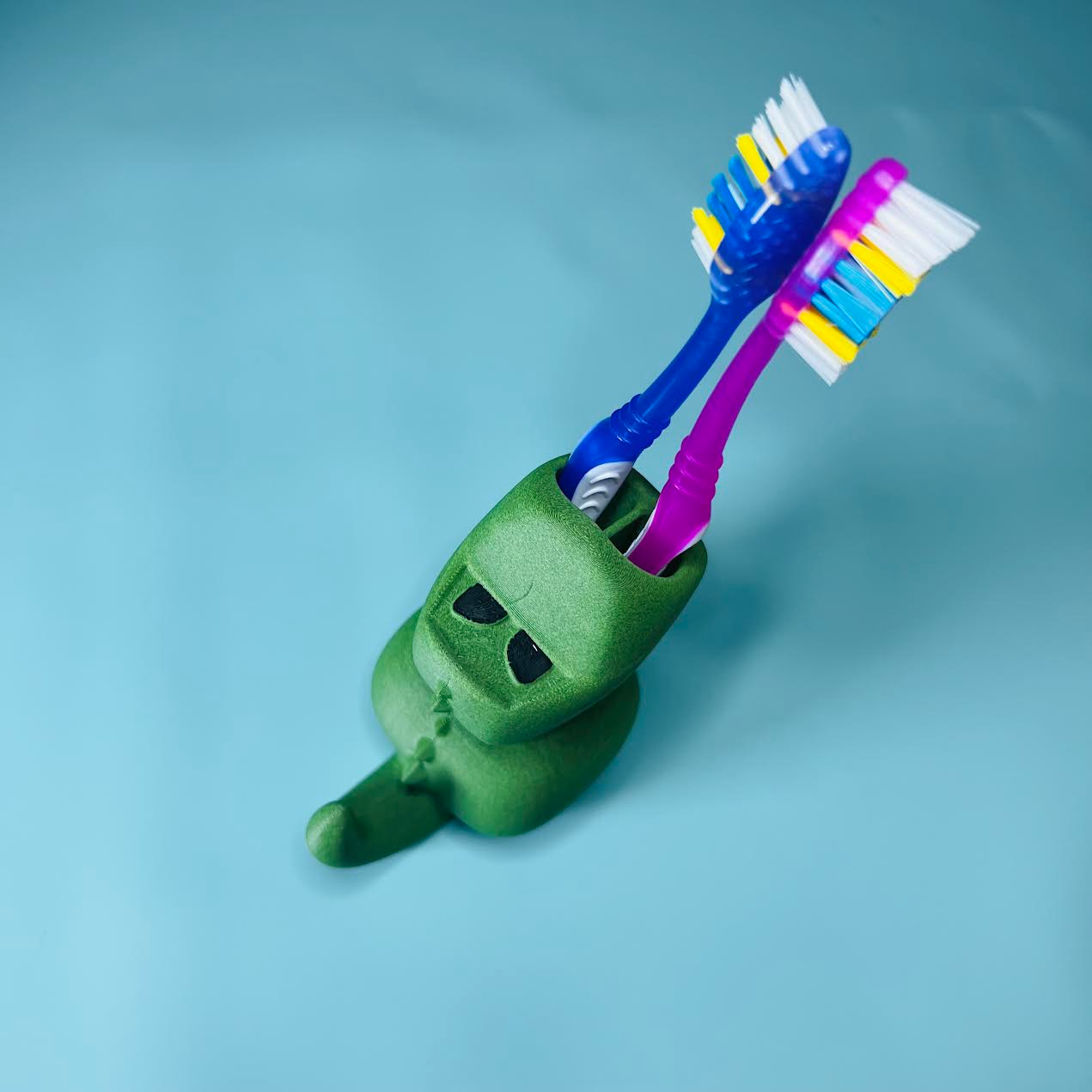 Cute Dinosaur Bathroom Organization Set
