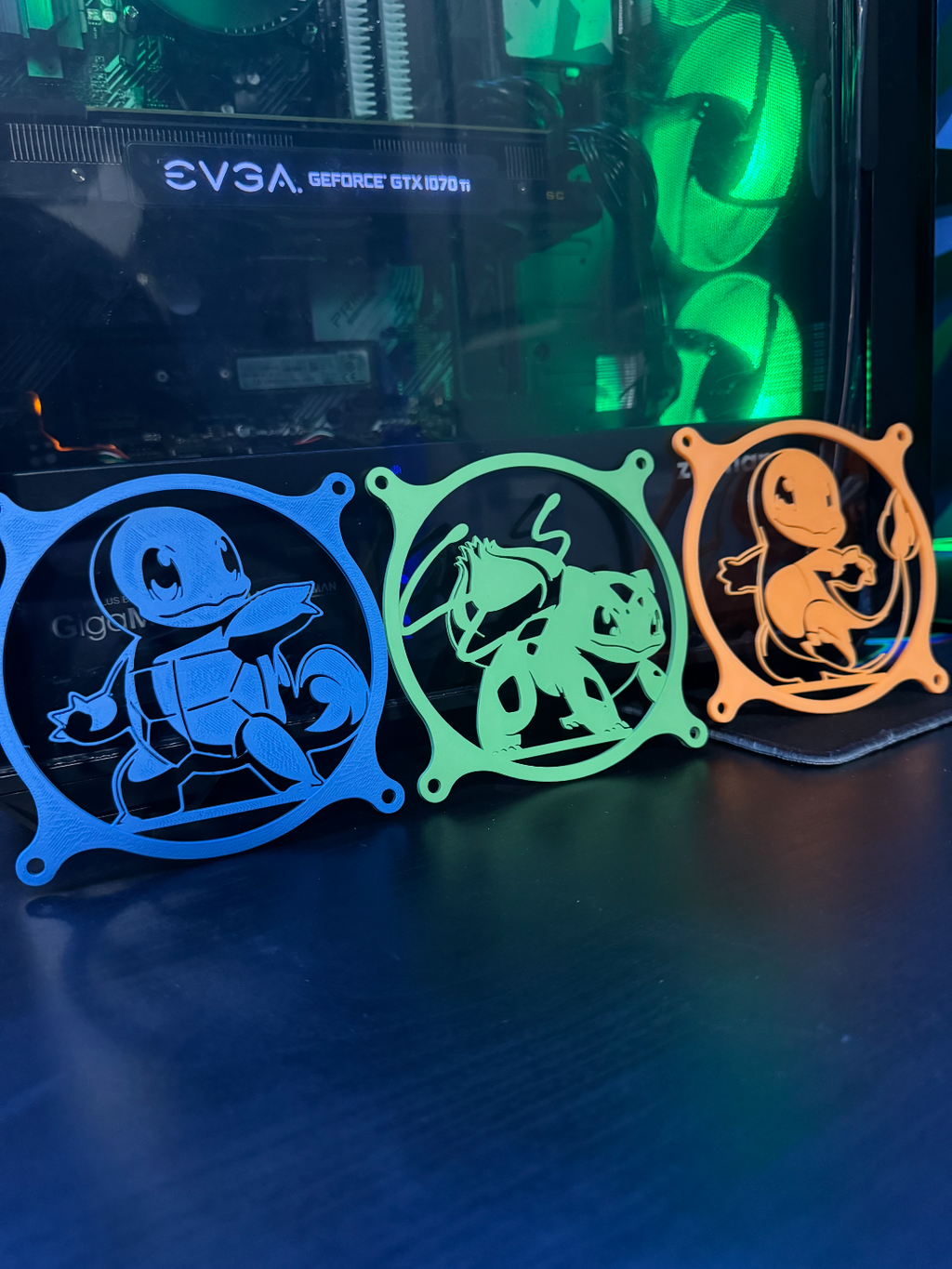Charmander 120MM PC Fan cover