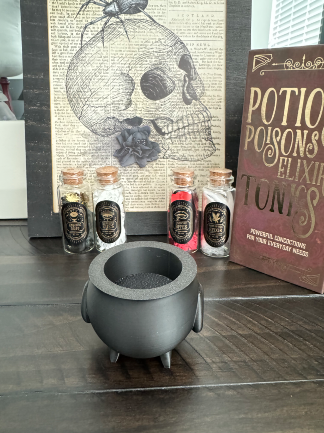Cauldron Tea Light Holder