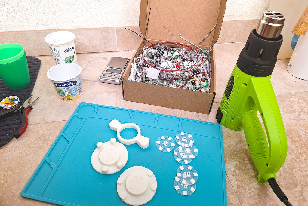 Poker Chip Mold from Poop-One mold for all values