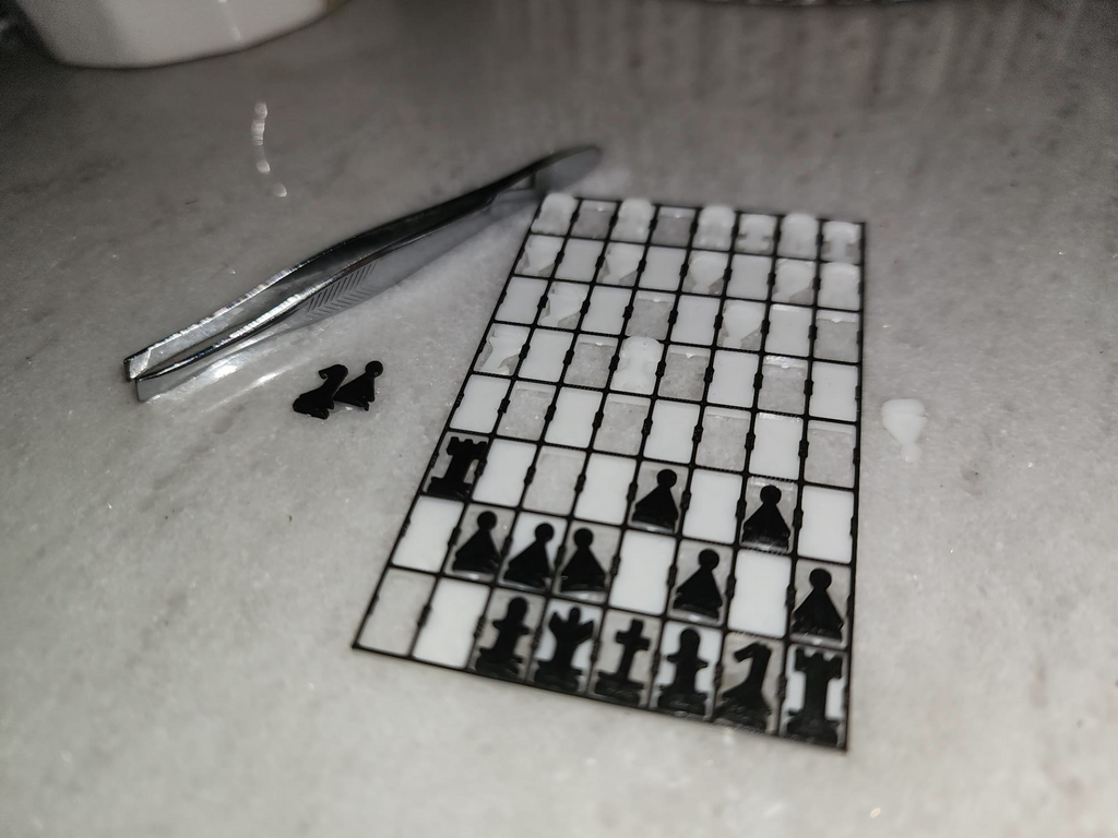 Micro Chess Board