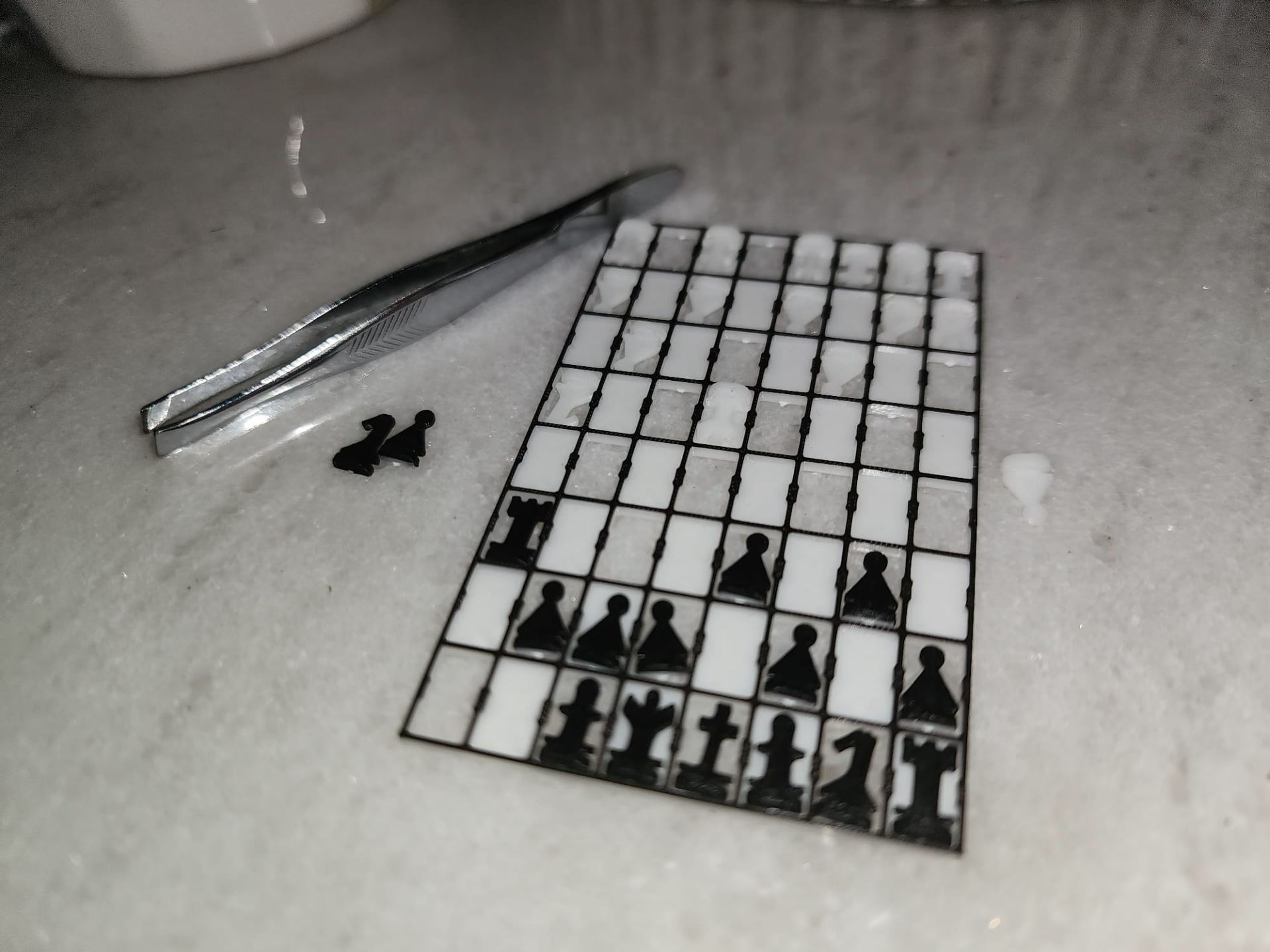 Micro Chess Board