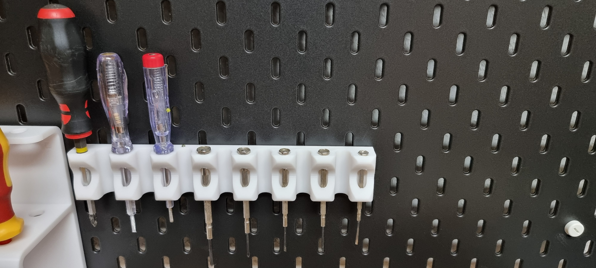 Screwdriver Holder for Ikea Skadis
