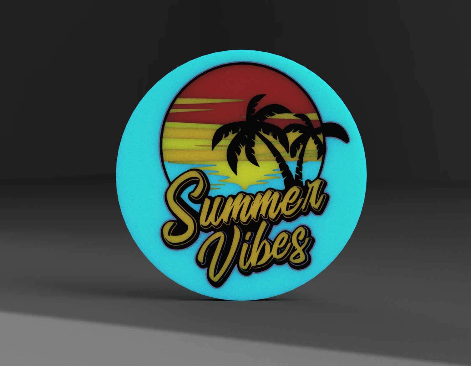 Summer Vibe Coaster