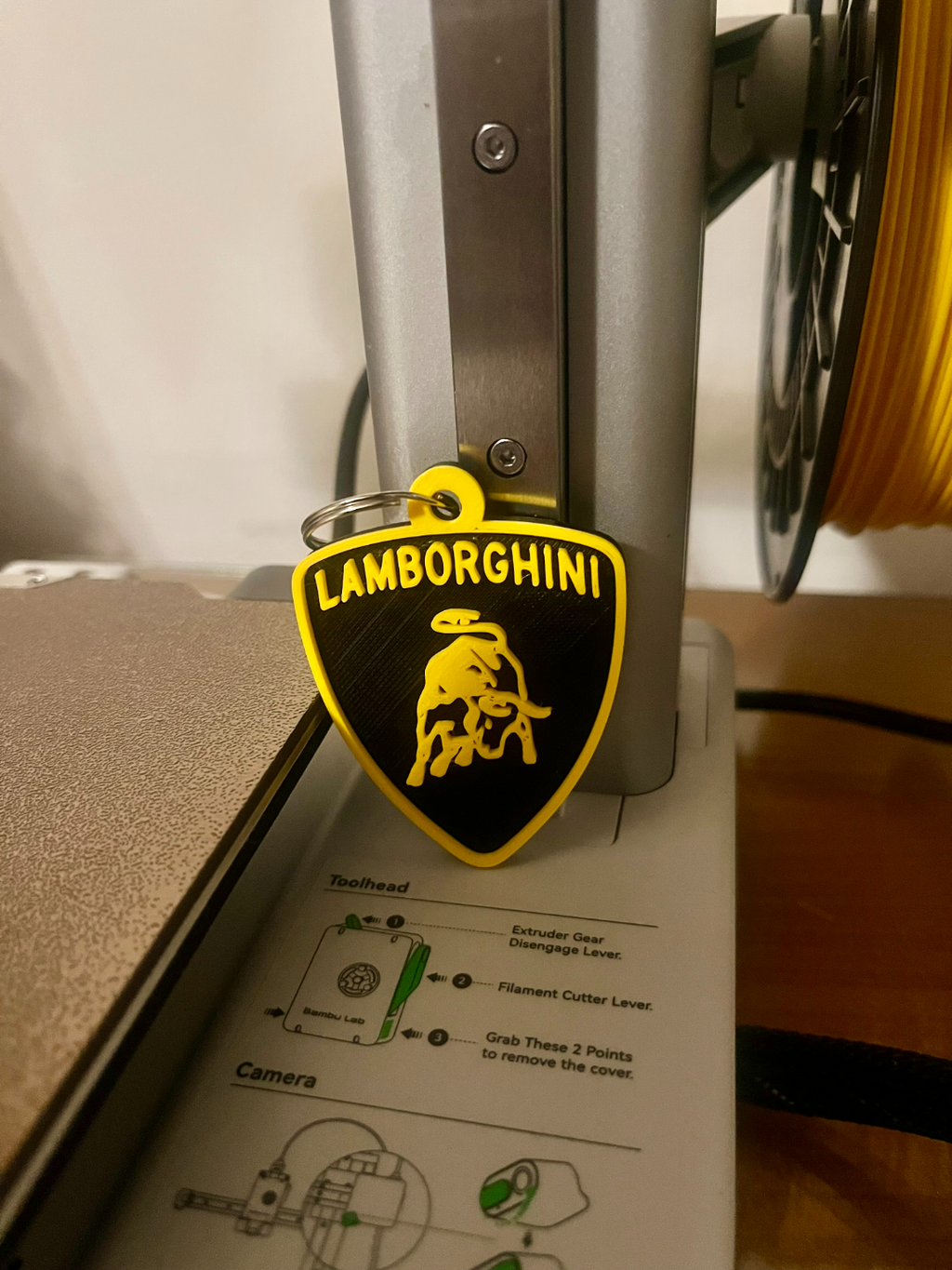 Lamborghini Keychain