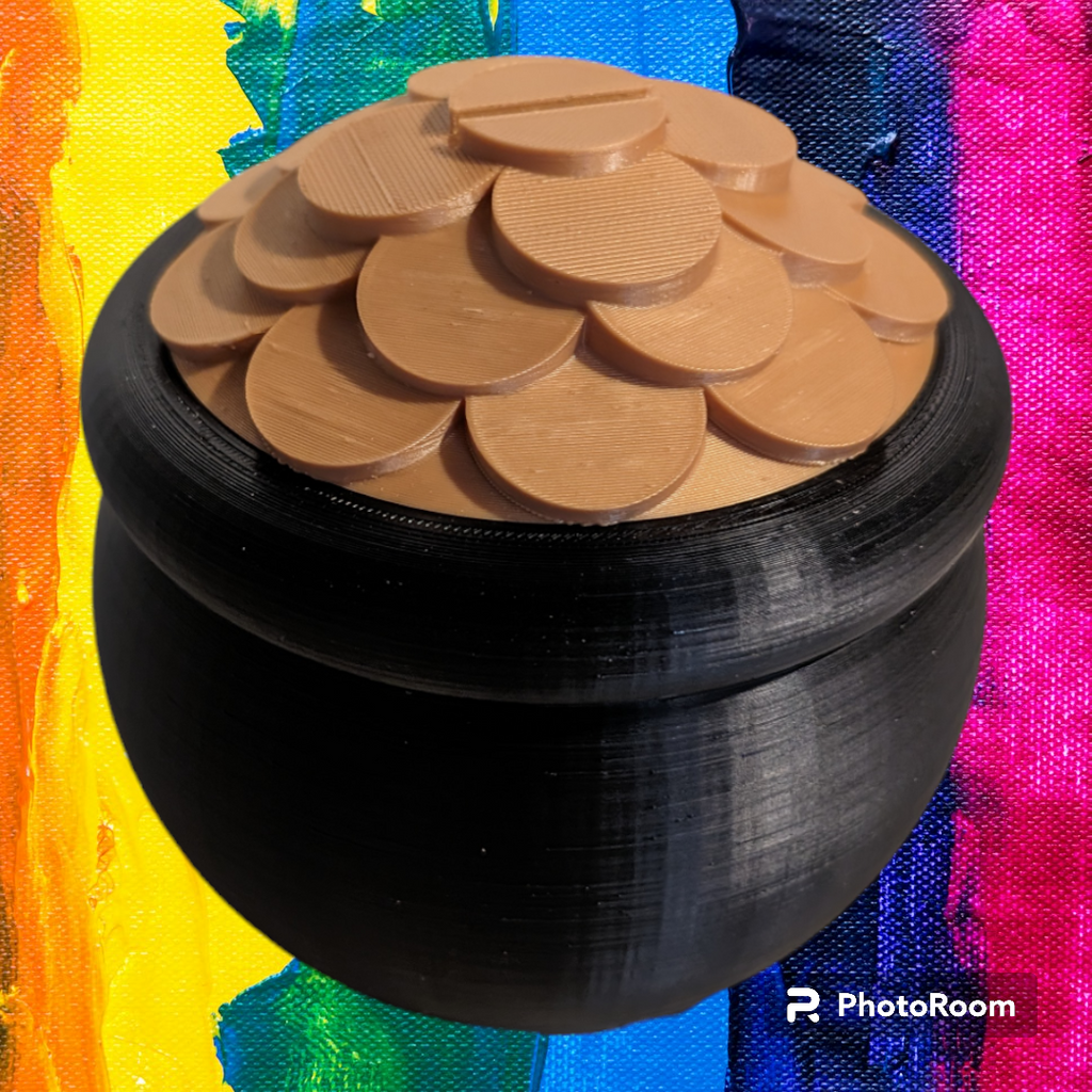 Pot of Gold Puzzle Bank