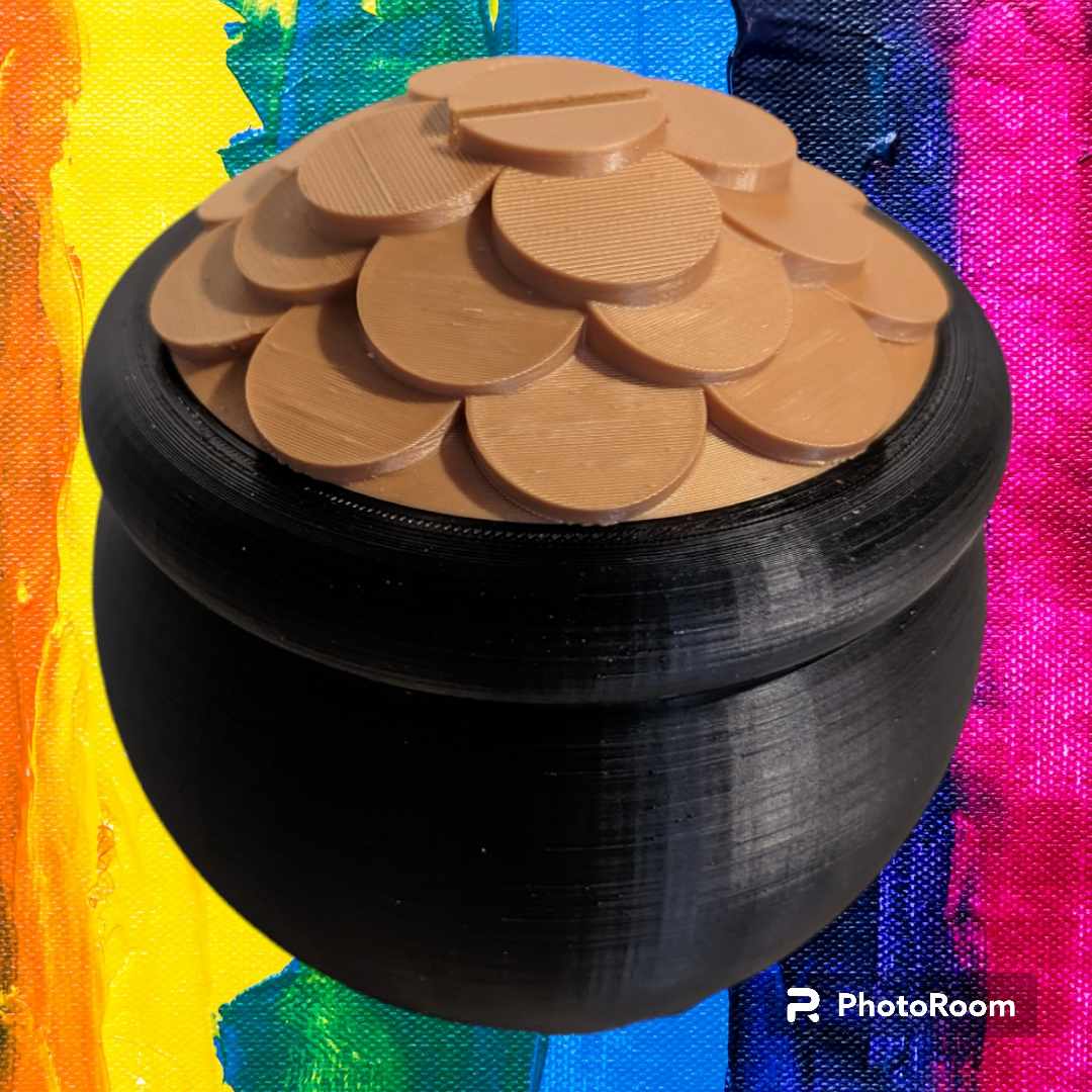 Pot of Gold Puzzle Bank