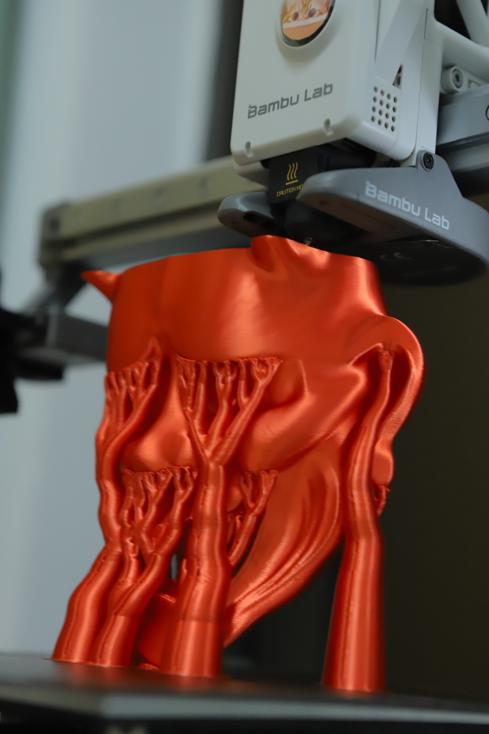 Demon mask ornaments