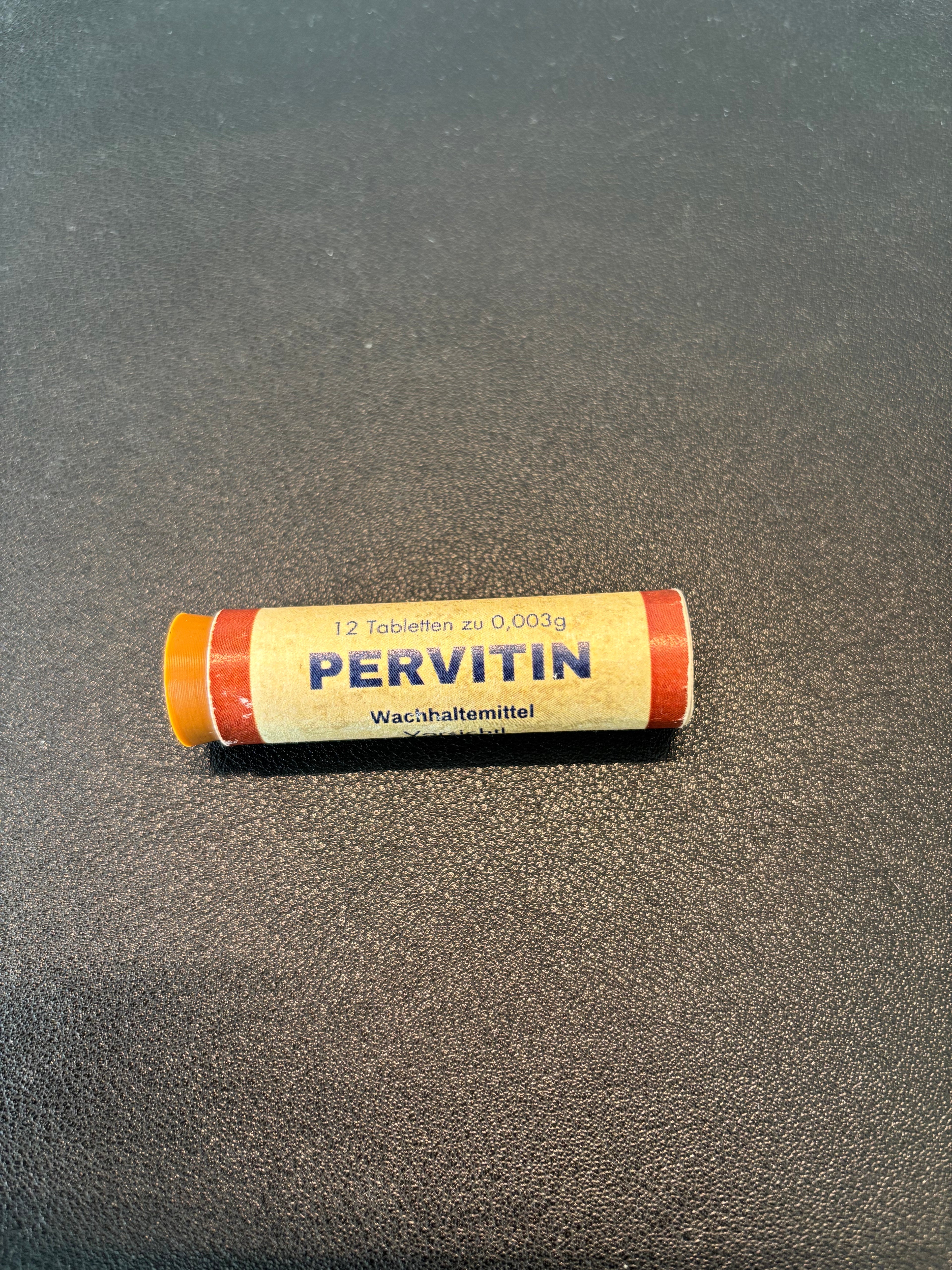 WWII Pervitin Replica Bottle (+ Printable Label!)
