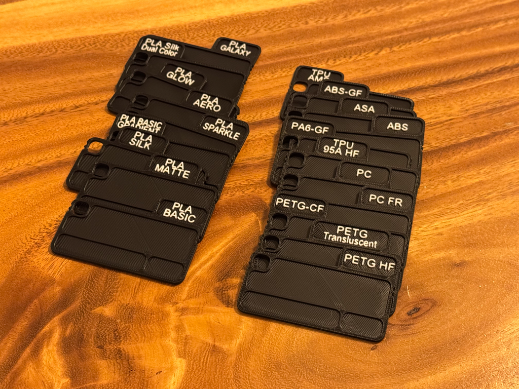 Filament Sample Divider for Favorite Sample Boxes