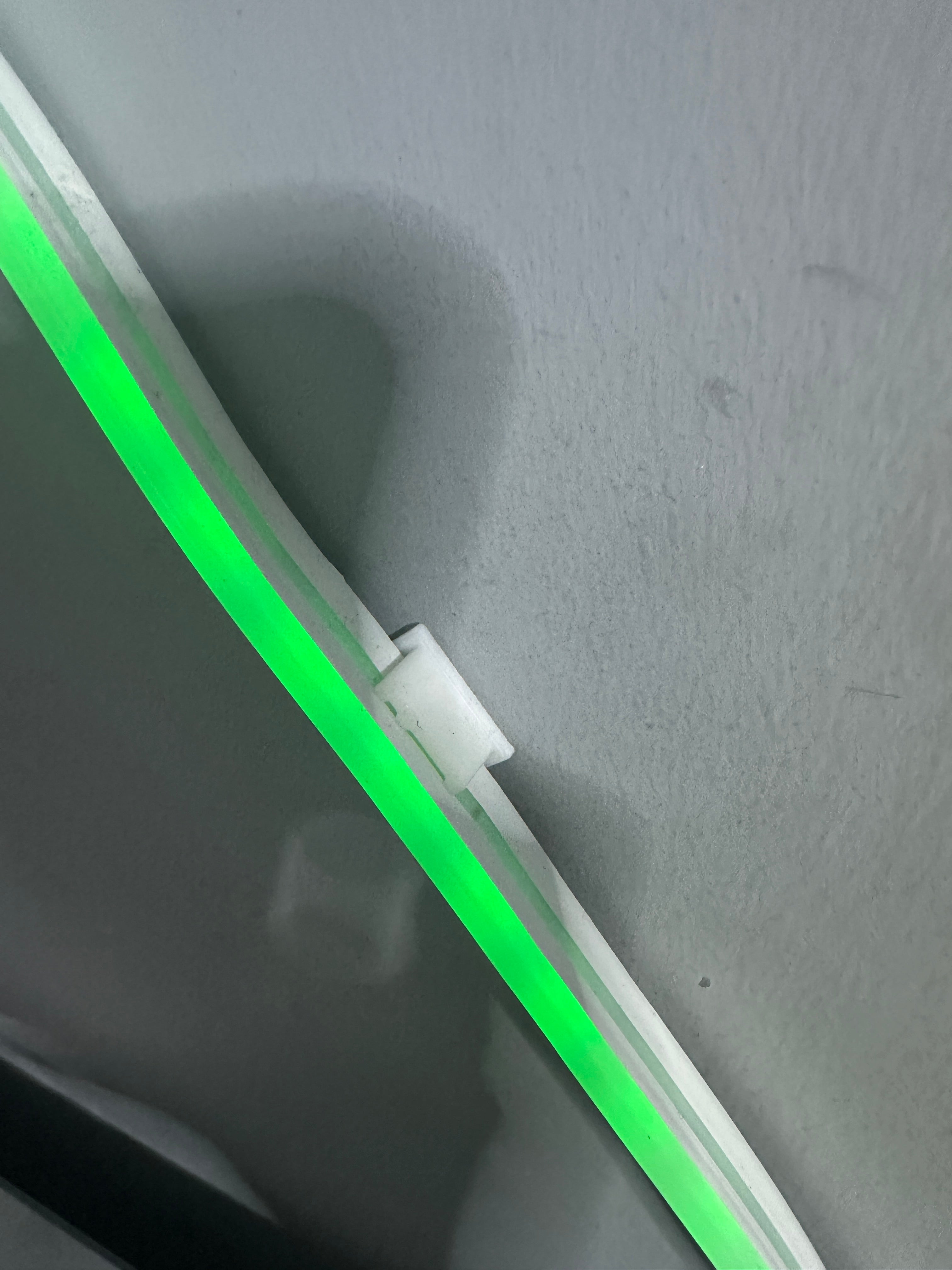 led strip holder clip - Adhesive/screw mount