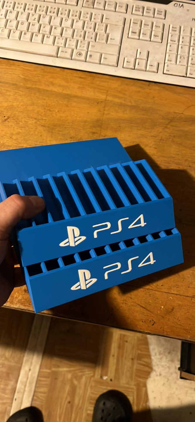Stand, holder for PS4 games