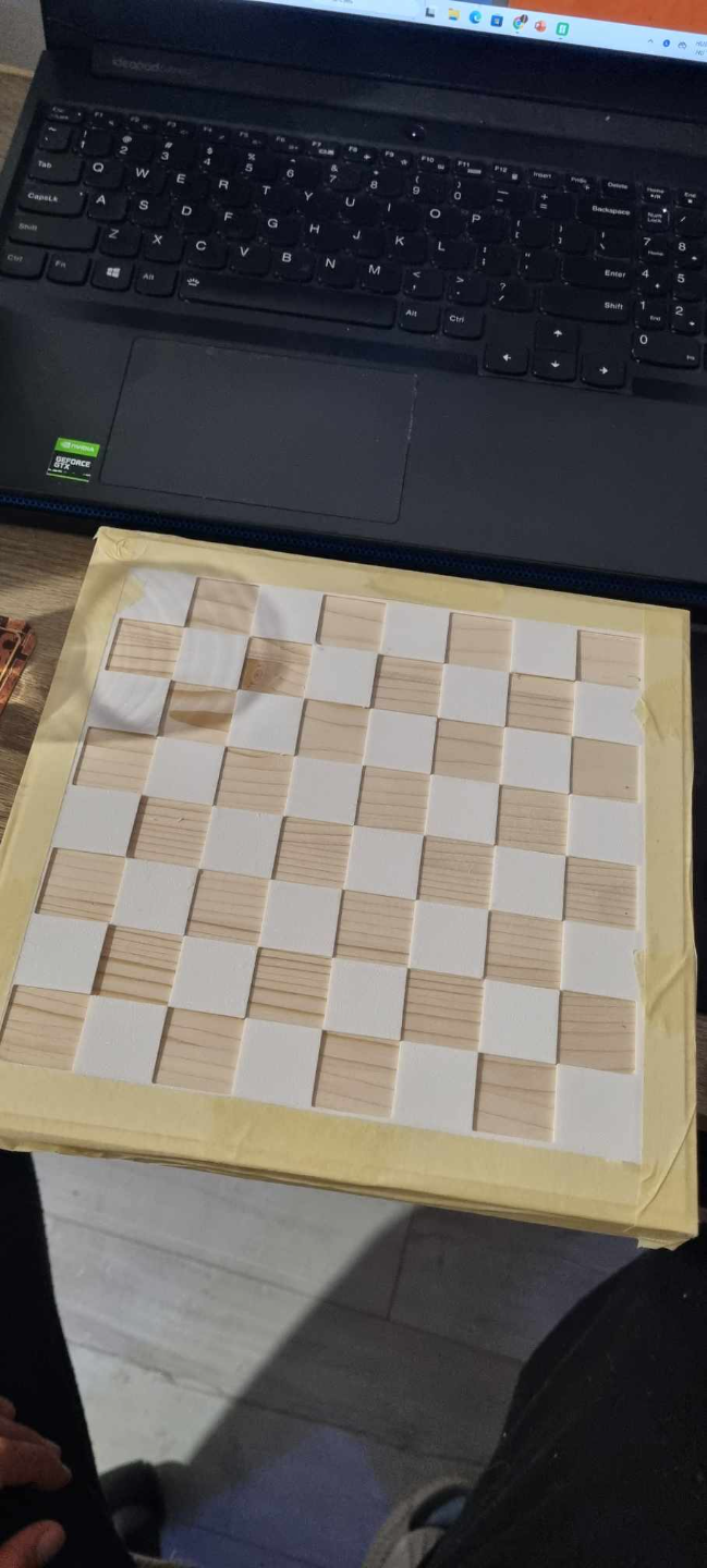 Chess stencil