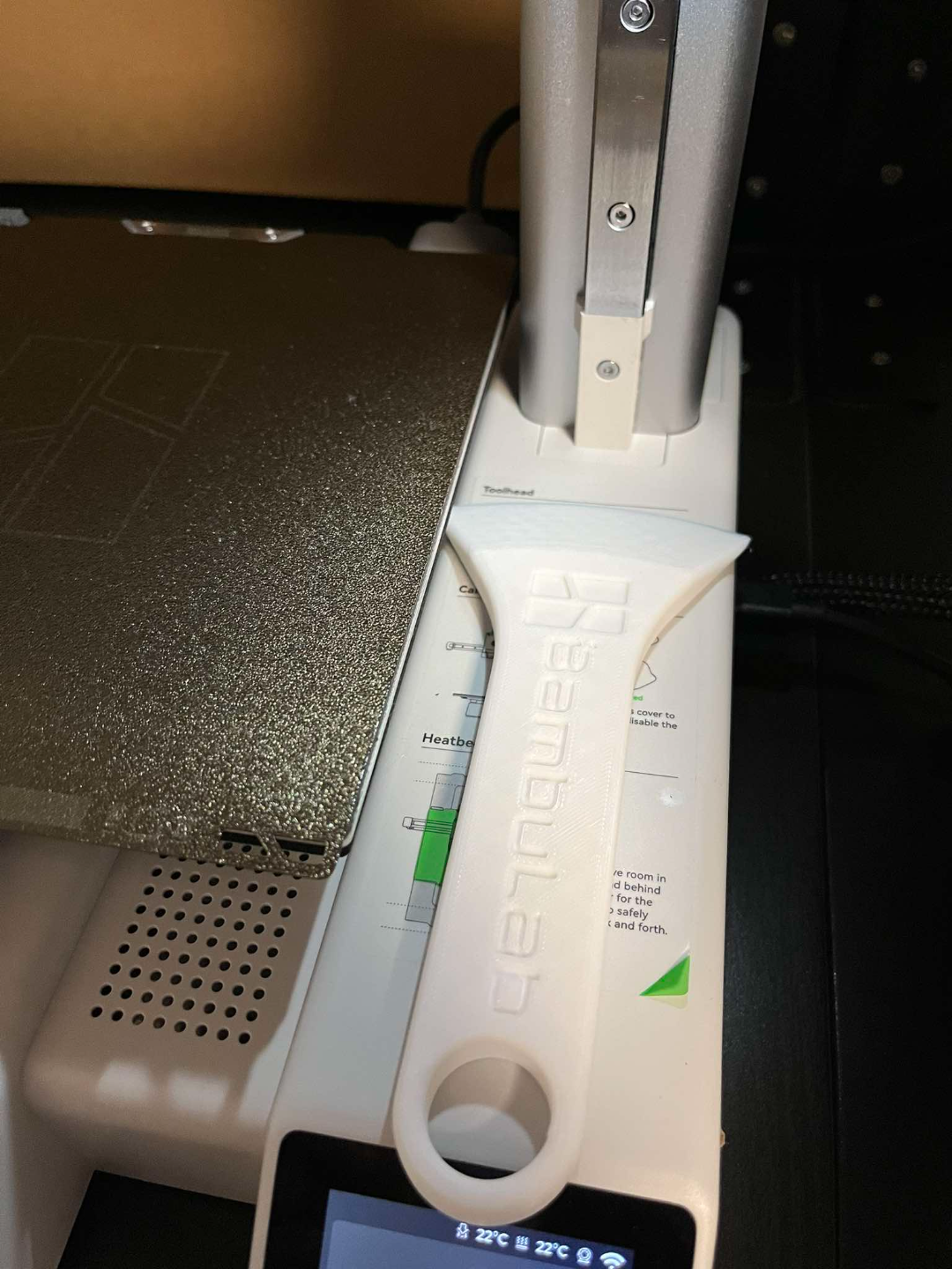 Bambulab Simple Bed Scraper, 簡單的床刮板