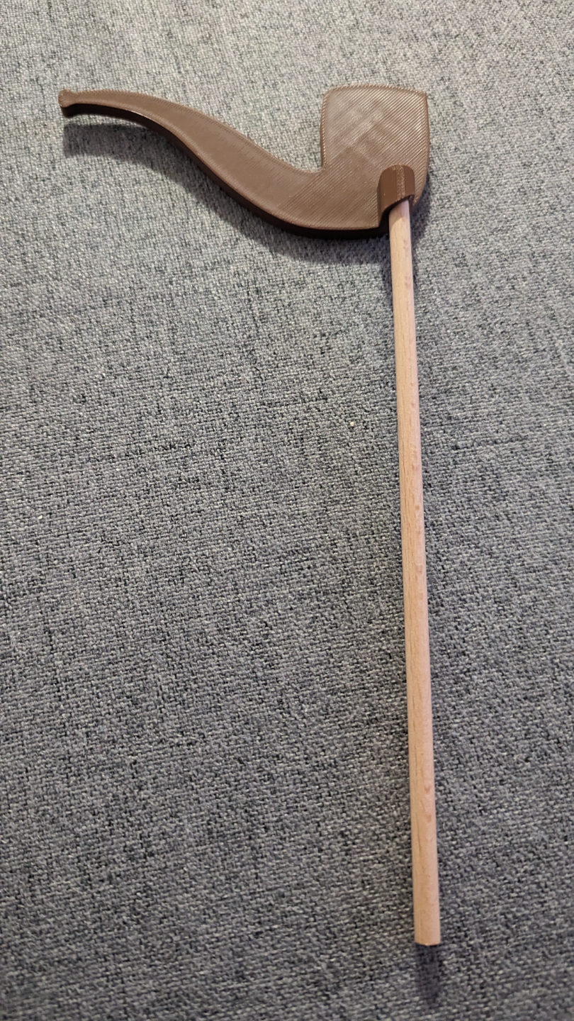 3D Printable Photobooth Accessory - Pipe