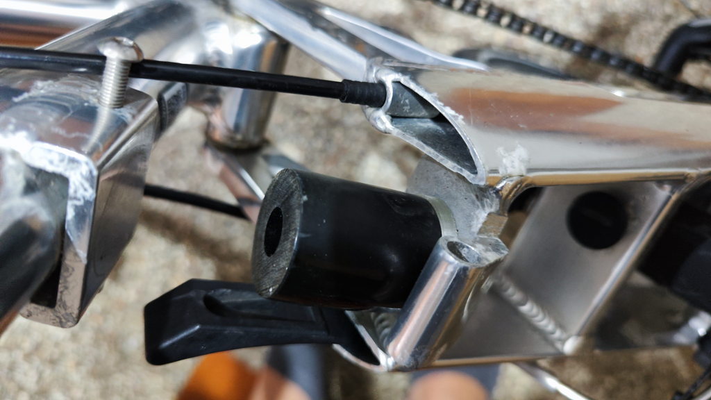 Birdy Bike Rear Suspension Elastomer Extension