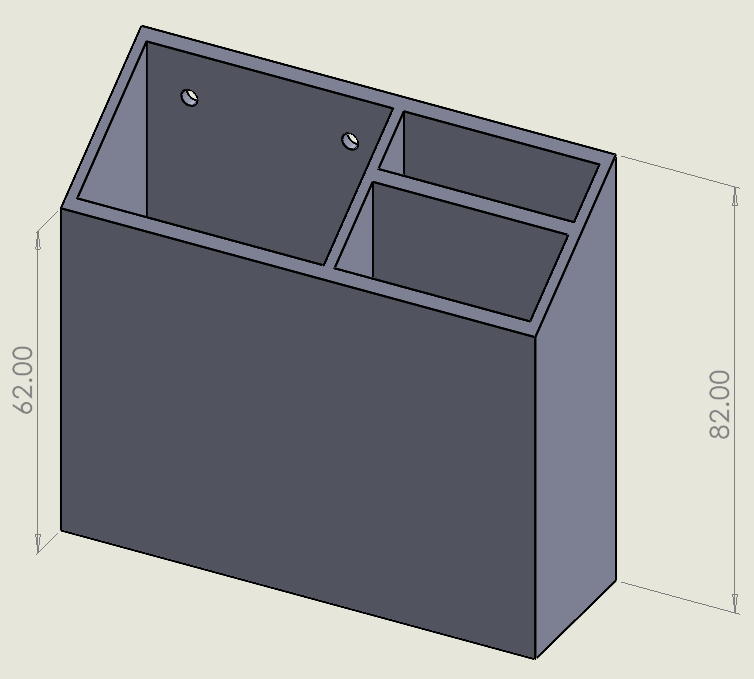 Remote Control Holder (Wall Mount)