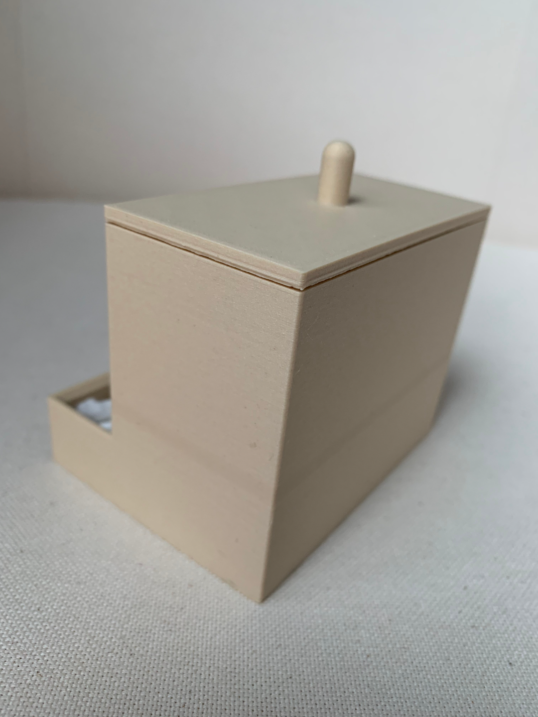 Q-Tip Bathroom Box - Organizer