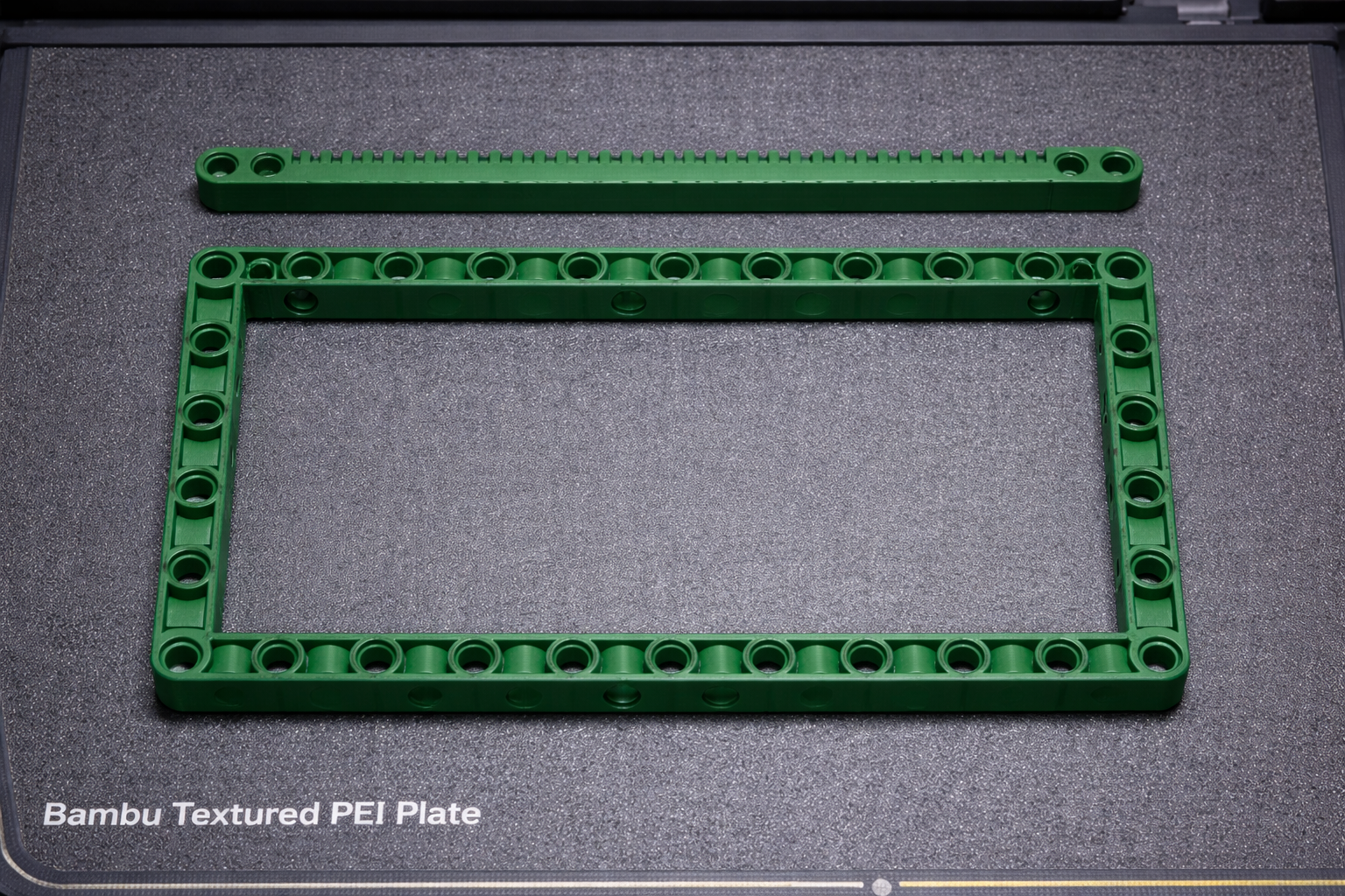 Custom LEGOs Technic Frame + Gear Rack Set