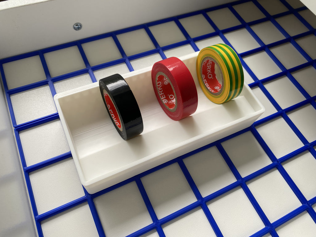 Gridfinity 2x4 Tape Bin (160 mm width)
