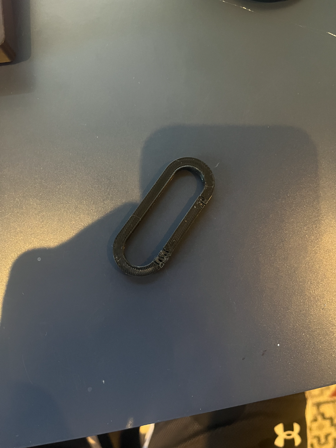 Compliant carabiner(good for keys)