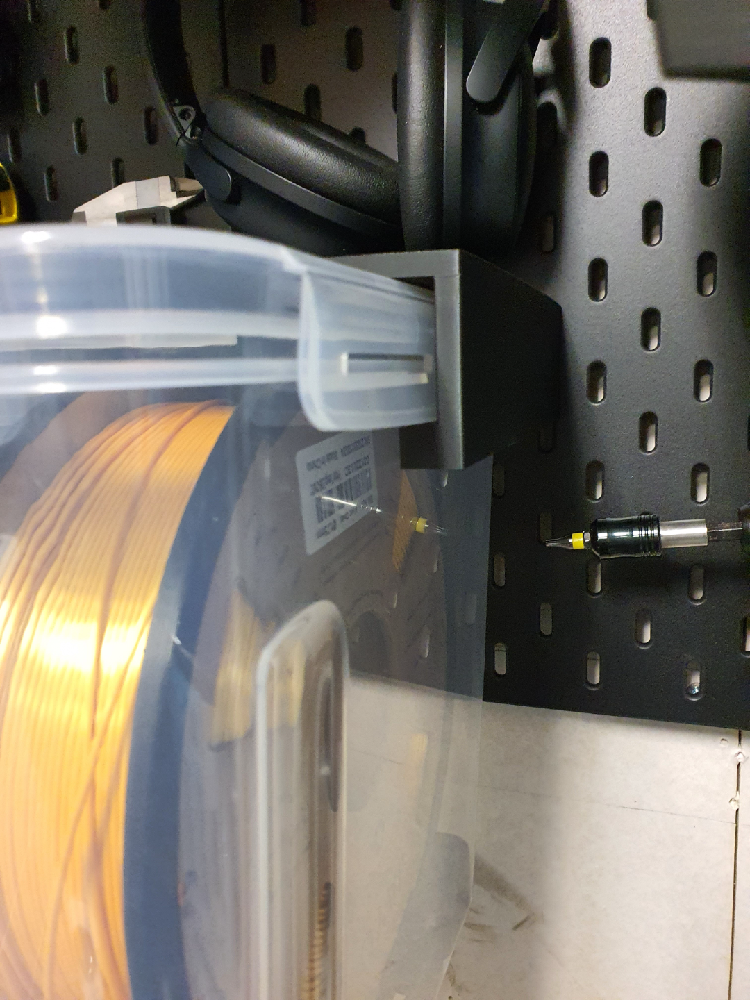 Filament spool container IKEA Skadis