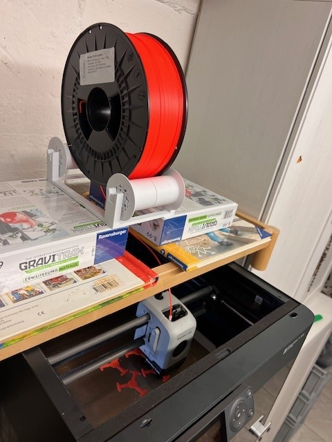 Universal Spoolholder Stand Print in Place Bearing