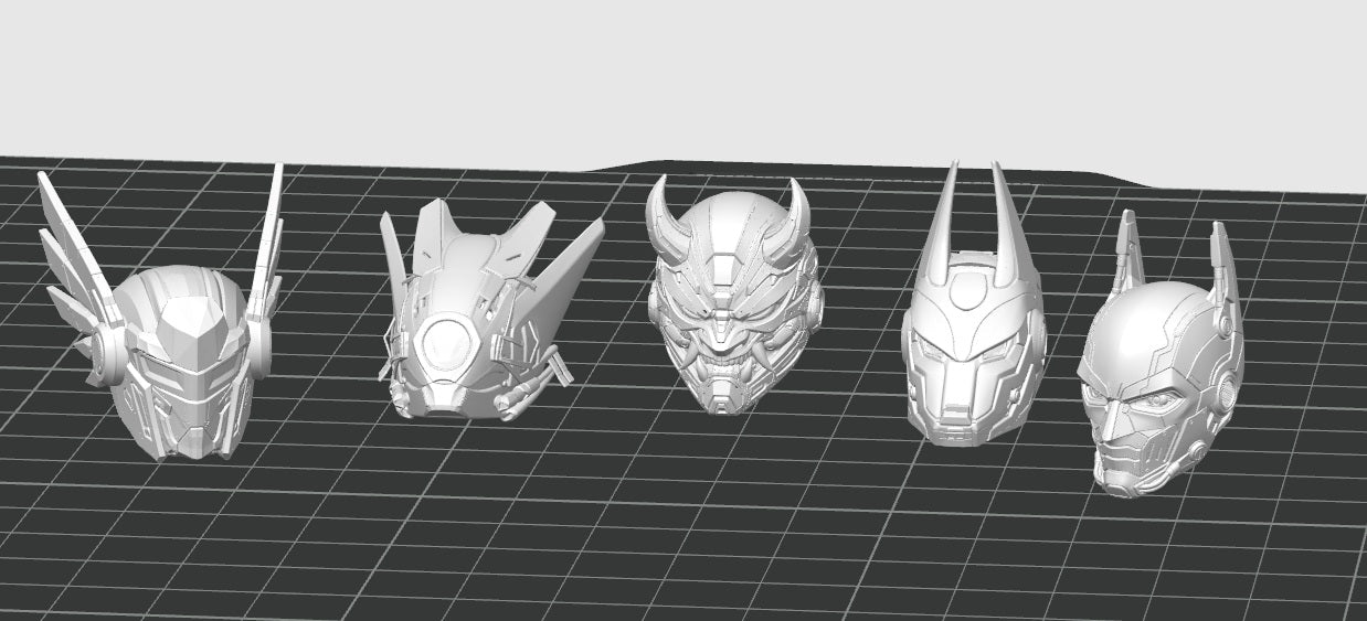 Custom Dummy 13 Heads 5 Pack