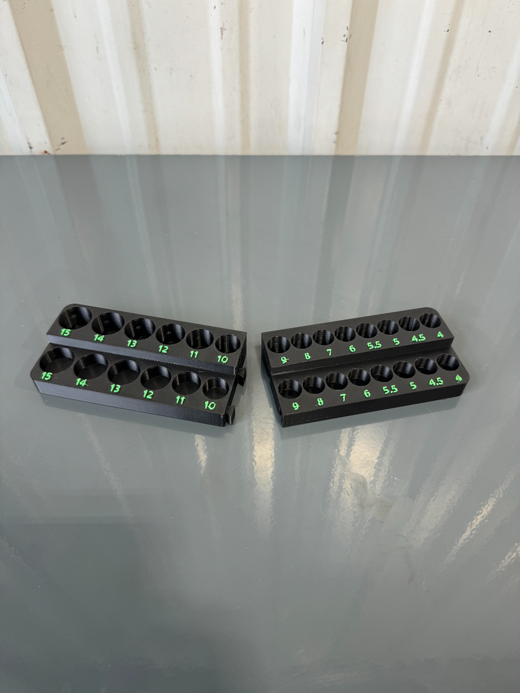 1/4 Deep & Shallow Socket Tray