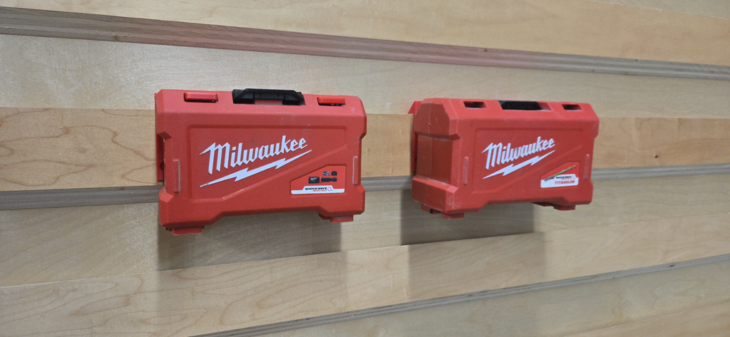 Milwaukee French Cleat bit Case Holder