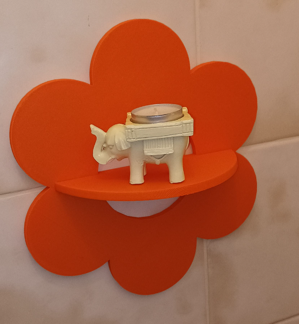 Regal, Wandregal Blume, Flower Power