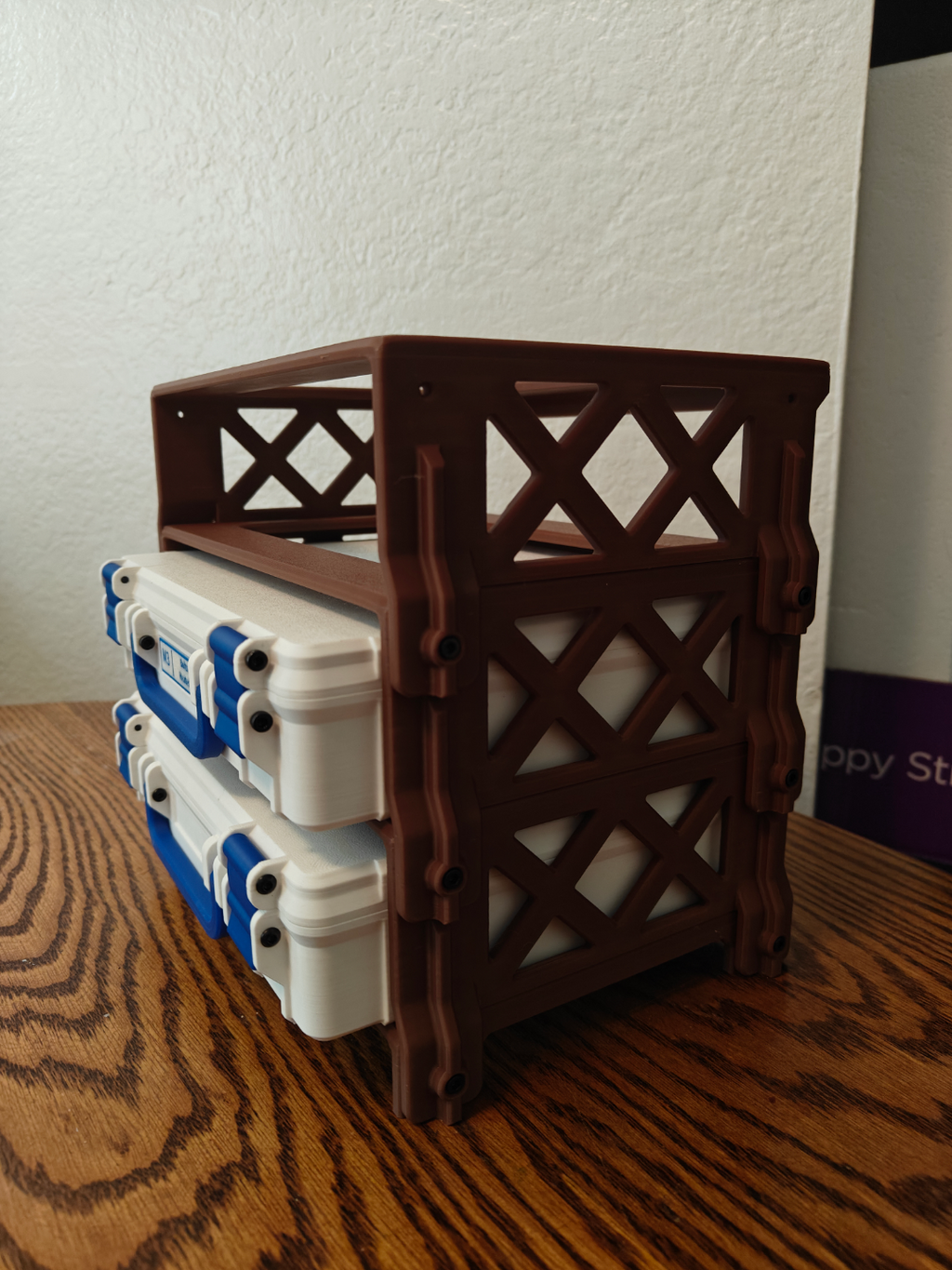 Rack for Gridfinity box 5x4