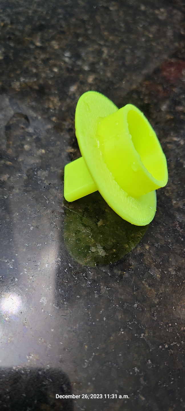 Bathroom sink plug