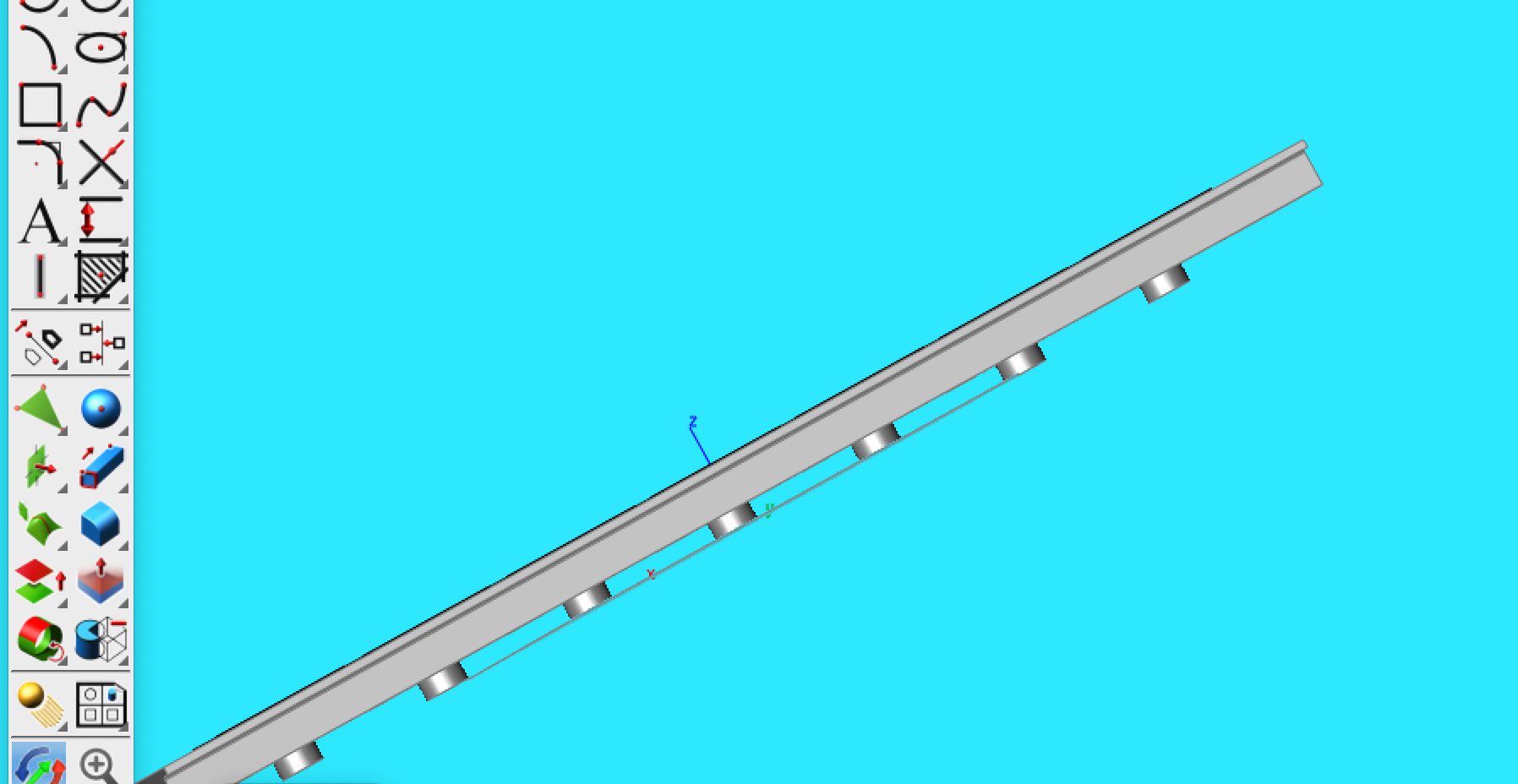 35mm Din Rail with Peg Board Variant