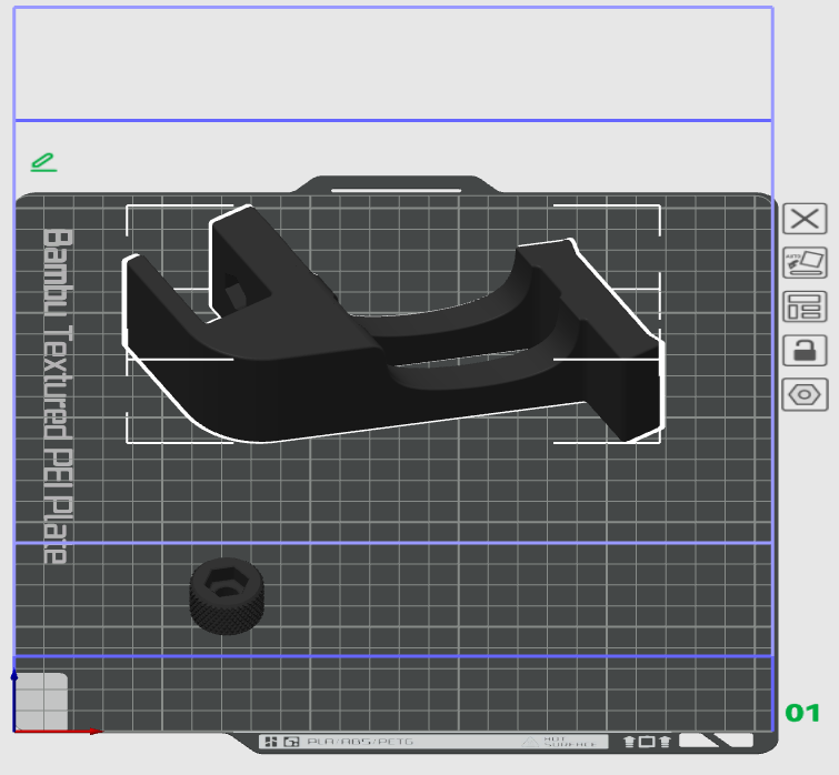 Headphone stand - raised desktop mount