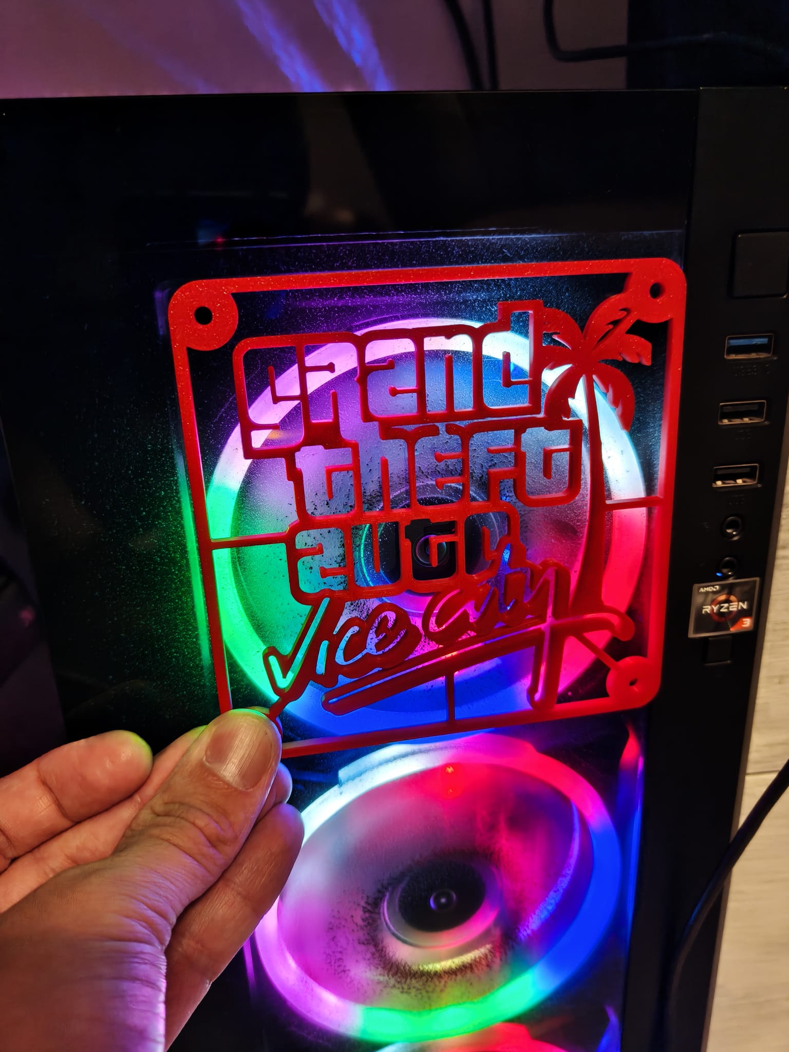 GTA VI Fan 120mm Covers PC