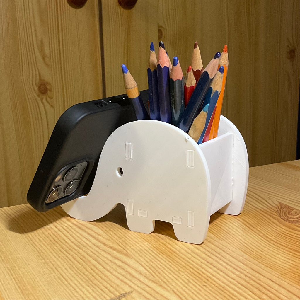 Elephant Stand/Pencil Holder