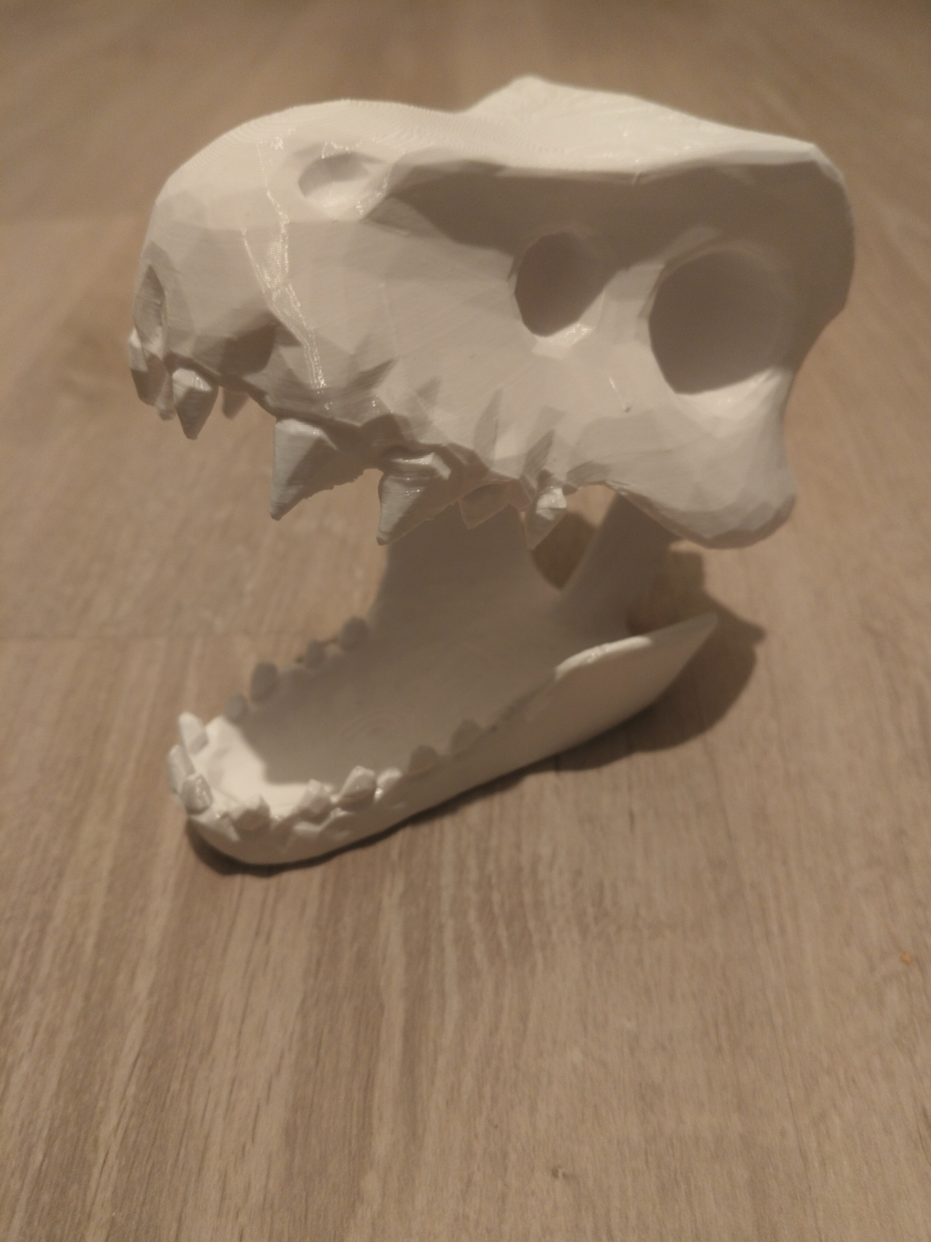 Dinosaur head decoration