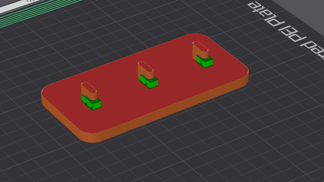 Magnetic plate tool holder for IKEA Skadis