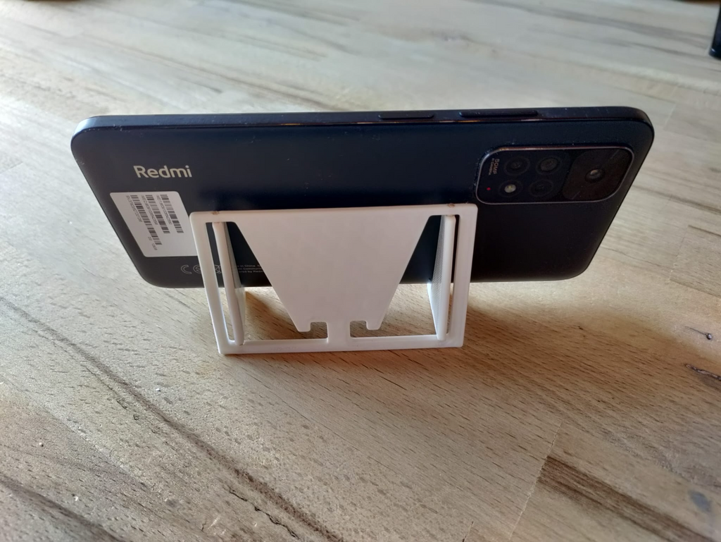 Phone Stand minimalistic design / Credit Card sized - Kit card