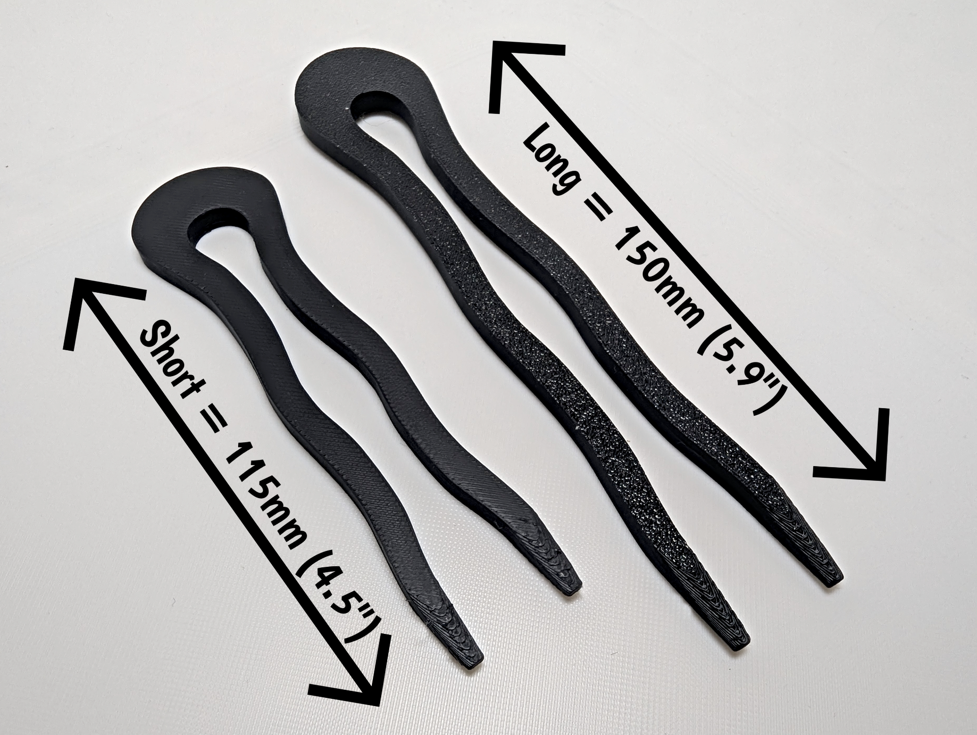 Two Prong French Hair Pin