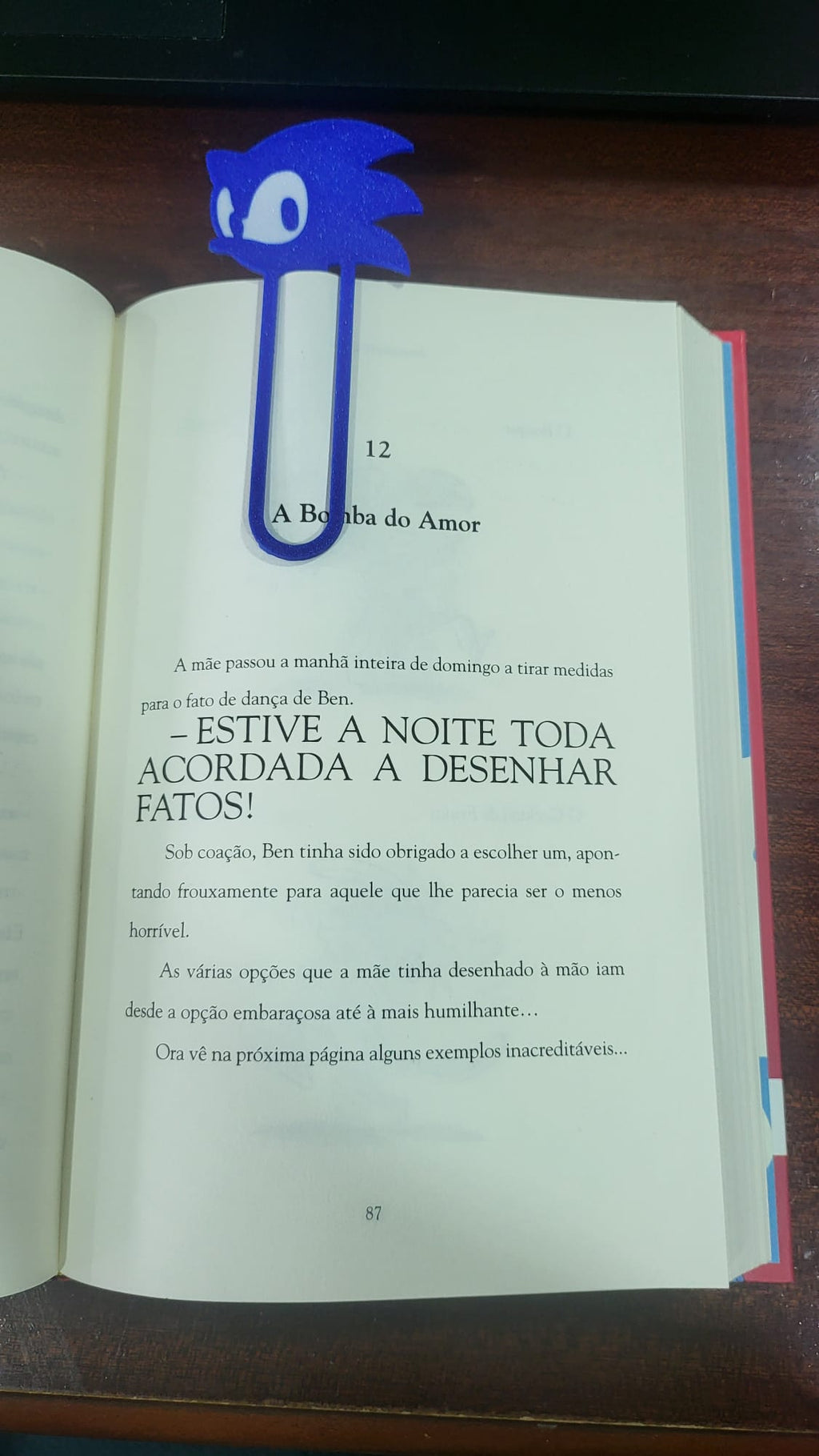 Sonic the Hedgehog Bookmarker