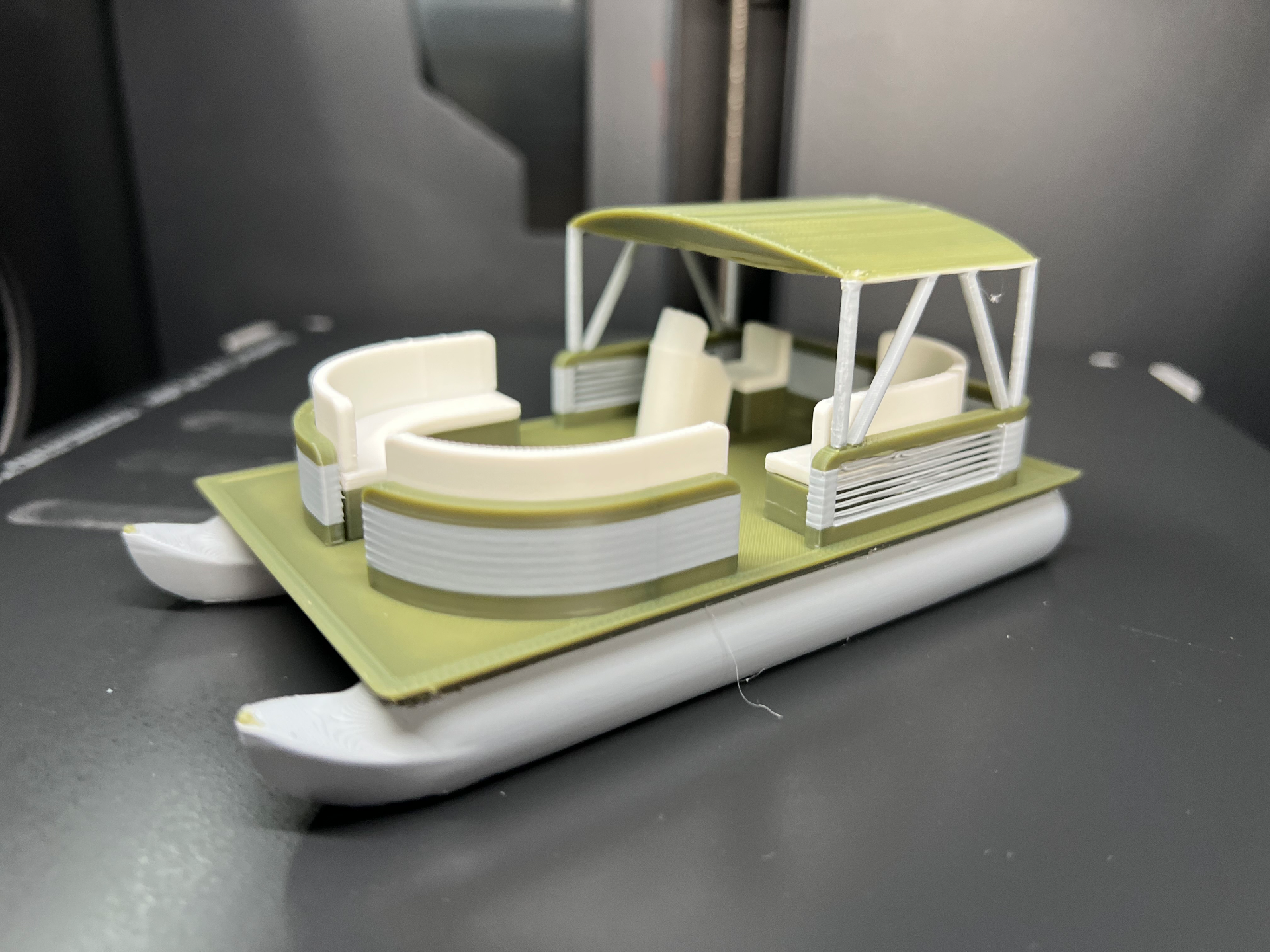 Pontoon Boat 4 colors