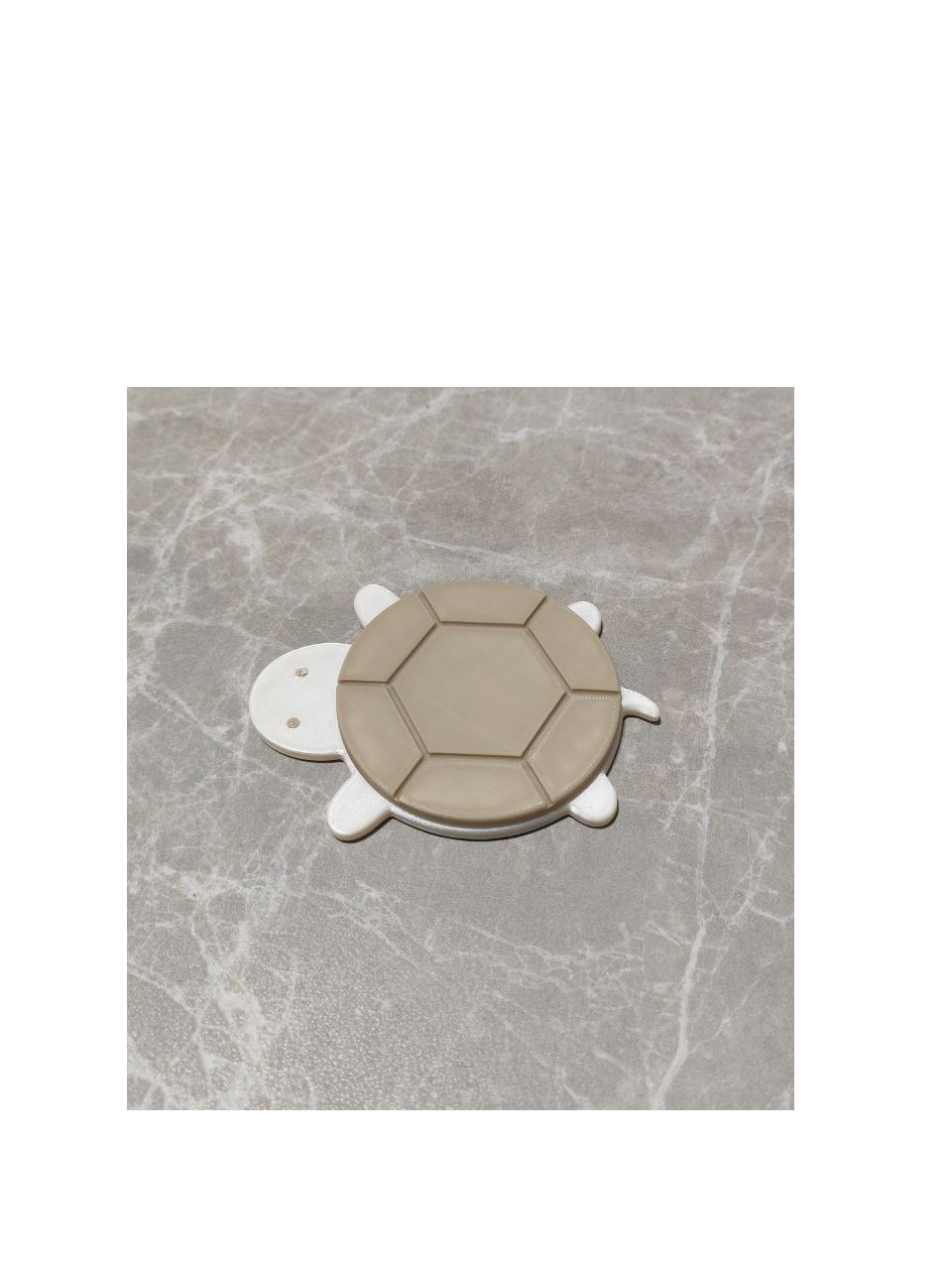 Cute coffee turtle coaster - NO AMS NEEDED!