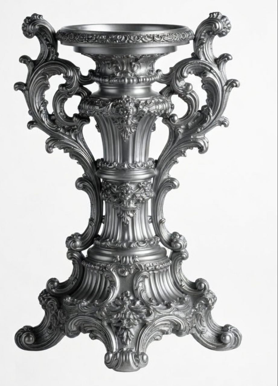 candelabro barroco semana santa para vela